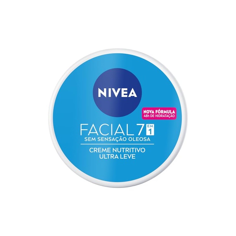 Nivea Crema Facial Hidratante Cuidado Nutritivo 200 Sensación Ligera Rápida