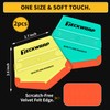 TECKWRAP Felt Squeegee for Vinyl Wrap,Dual-Corner Design, Twin Ribs for