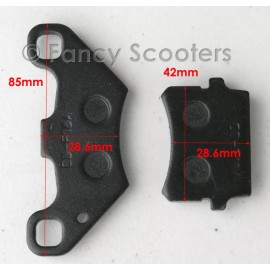 FANCY SCOOTERS Kayo 125cc TD & TT 125, DirtBike Disc Brake Pads Set