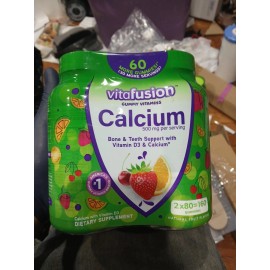 vitafusion New Vitafusion Calcium Gummy Vitamins, 2x80ct Twin Pack Free Shipping