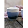 Tranquillo Set of 2 Stripes Cups for Tea, Coffee and