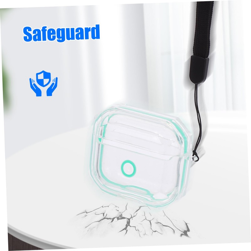 Gatuida 3pcs Wireless Earphone Protector Case Cover for Mint Green
