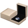 COWFEX Small Single PU Pin Display Box Case for Gift