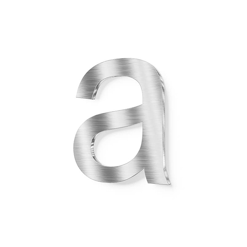 Graviers Design House Numbers - Solid Steel Fine Structure in