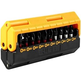 JCB 13-Piece Impact Drill Bit Set - Unleash The Power of Precision Impact Driving and Screwing