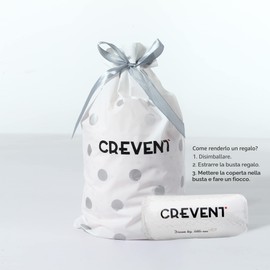 CREVENT - Coperta leggera, calda, morbida e accogliente in pile, per passeggino e culla, 75cmX100cm, per il compleanno di un bambino (giraffa verde)