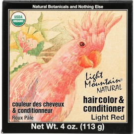 Hair Color, Red-Light 4 Oz by Light Mountain