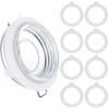 ASTER 8 Pcs Replacement Silicone Jar Gaskets, Airtight Silicone Jar