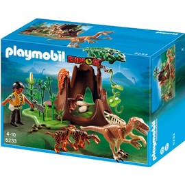 Playmobil 5233 Dinos Deinonychus and Velociraptors Dinosaurs