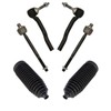 TRQ Front Steering Kit Steering Rack & Pinion Bellow Tie