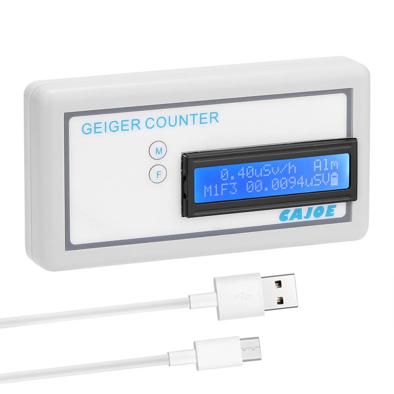 Portable Geiger Counter GMV2 Multifunctional Detector for Nuclear Radiation and