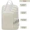 4pcs Packing Cubes, Compression Packing Cubes for Travel compression bags