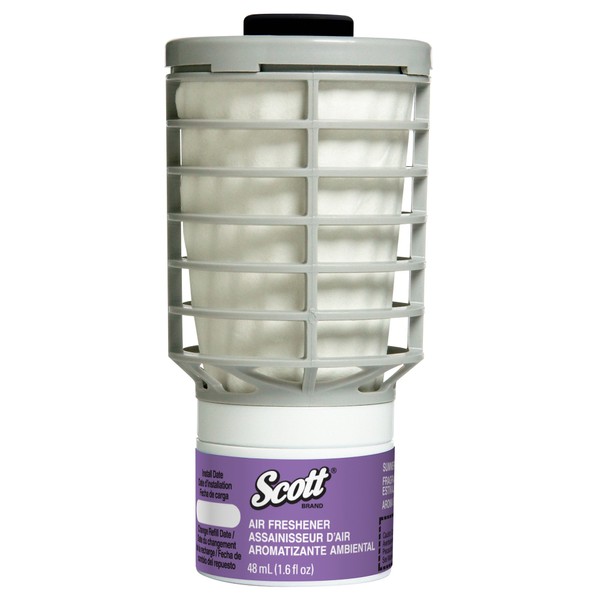 Scott Essential Air Freshener Refill (12370), Summer Fresh, Automatic / Continuous Release, 6 Refills / Case