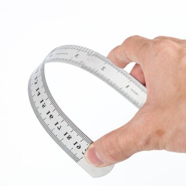 Stainless Steel Ruler Set, Stainless Steel Metal Shatterproof Straight Edge Metric Ruler Ideal for Sewing 12 Inch (30 CM), 8 Inch (20 CM),6 Inch (15 CM)