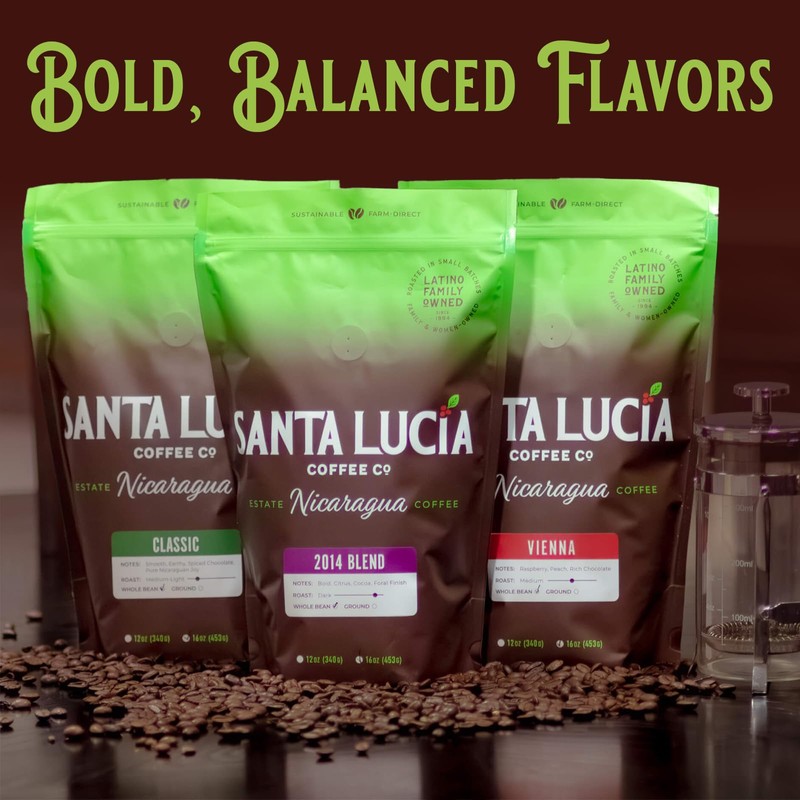 Santa Lucia Coffee - Grand Reserve Classic Medium Roast Nicaraguan
