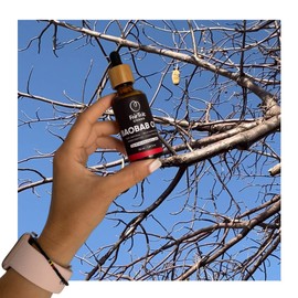 FairTale GHANA Baobab Oil 1.69 fl.oz / 50 ml Handcrafted, 100% Natural, Wild Harvested, Unrefined, Cold pressed