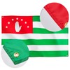 Runesol Abkhazia Flag, 91 x 152 cm, 4 Eyelets, One