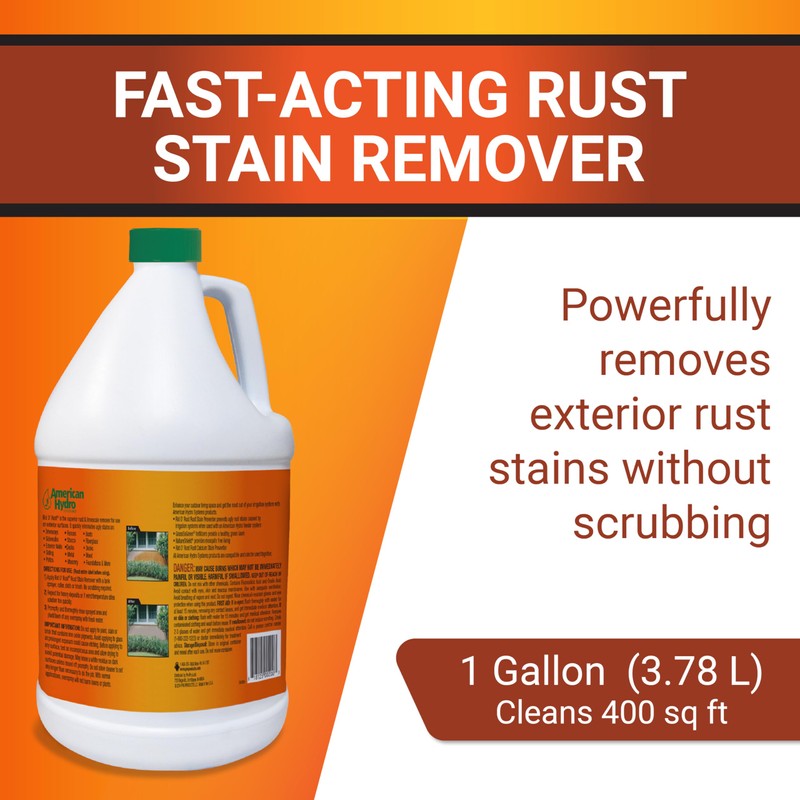 American Hydro Systems 2662 Rid O' Rust Liquid Rust Stain