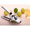 CHEFKIT Premium Lemon Squeezer | Heavy-Duty Manual Citrus Juicer |