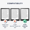 kwmobile Case Compatible with Kobo Clara HD Case - eReader