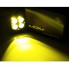 iJDMTOY A-Pillar 20W High Power Yellow LED Pod Lights Compatible