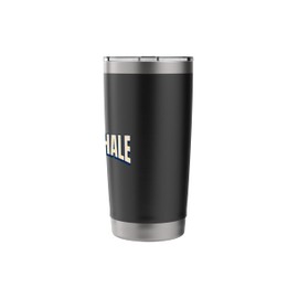 Inhale Exhale. Daily calming rhythmically breathing reminder Stainless Steel Insulated Tumbler