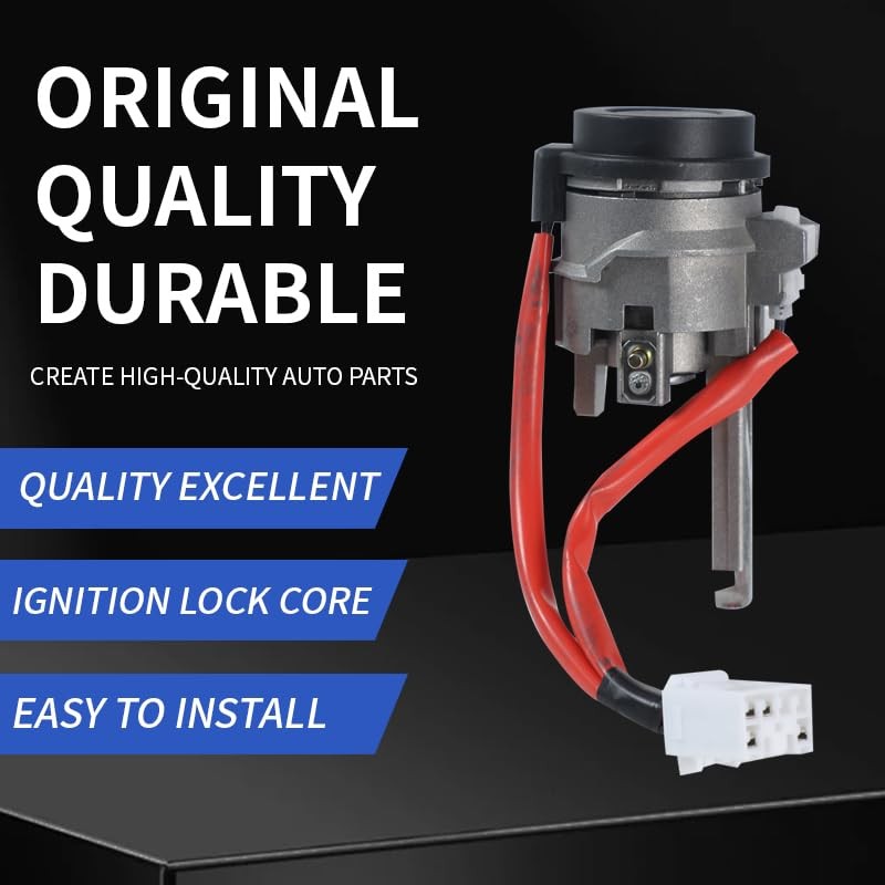 Ignition Switch Lock Cylinder, Driver Side Door Lock Cylinder, Compatible