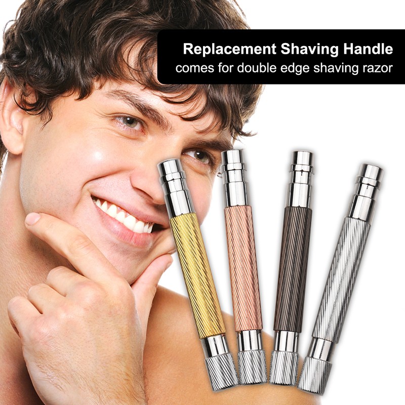 Shaving Handle for Safety Beard Razor Double Edge Shaving Razor