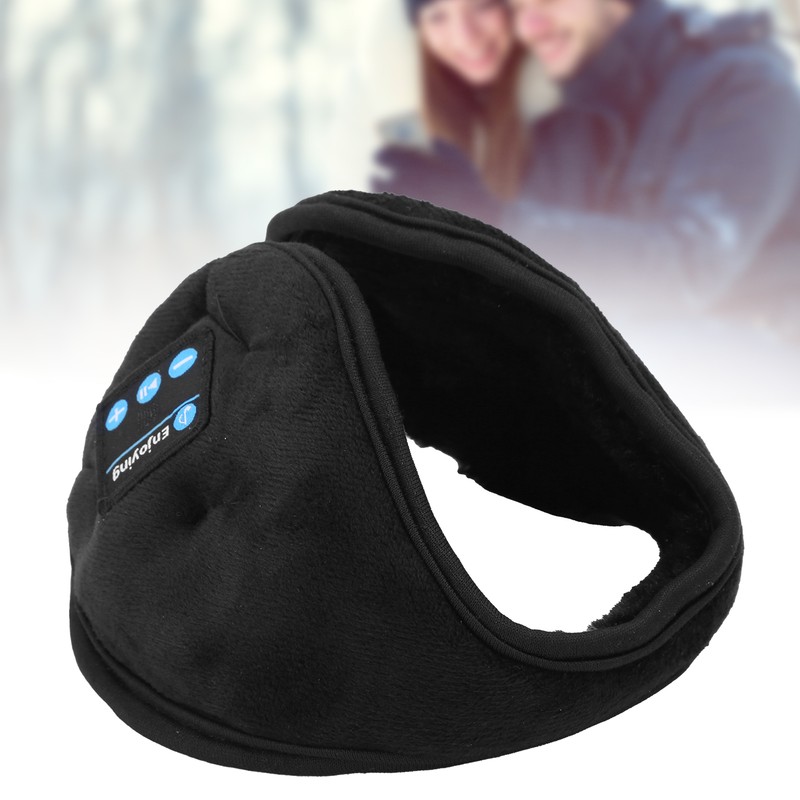 Winter Earmuffs Music for Bluetooth 5.0 Soft Skin Friendly Rechargeable