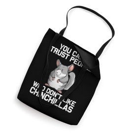 Cool Chinchilla For Men Women Animal Lover Rodent Zookeeper Tote Bag