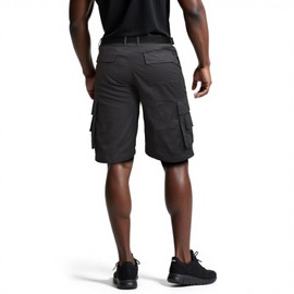 Men's Casual Golf Versatile Cargo Shorts Sports & Outdoors Camping Fishing Hiking Well with Polo (Charcoal, 34, NO Belt)