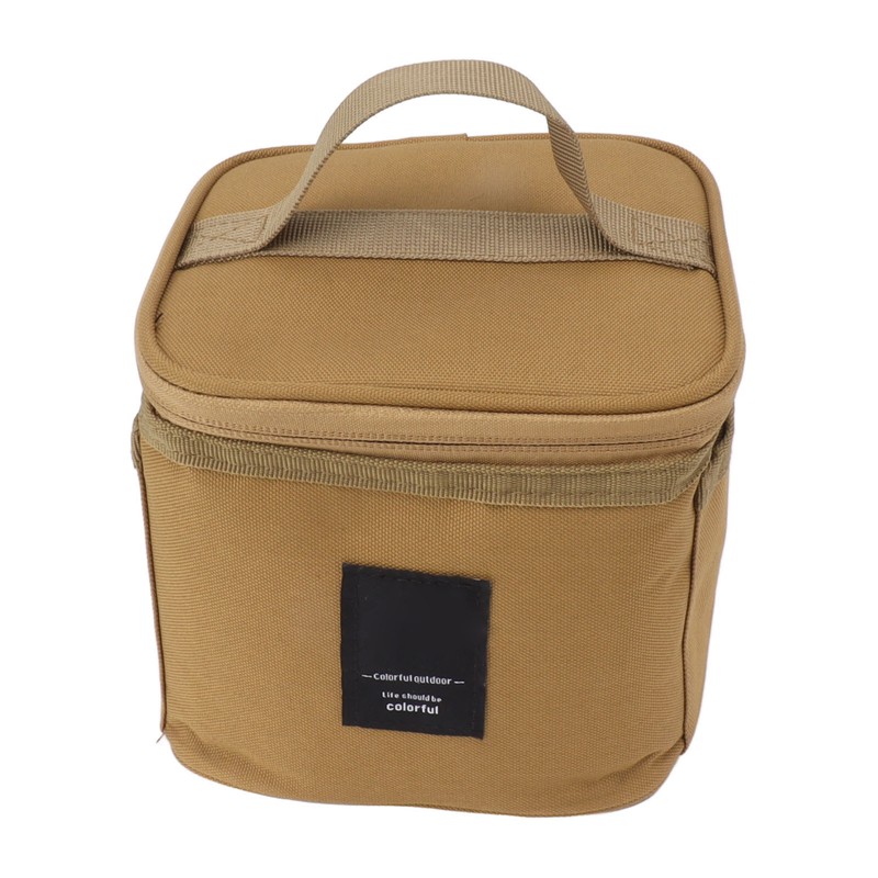 Spice Bottle Carry Bag Removable Inner Divider Oxford Cloth Portable