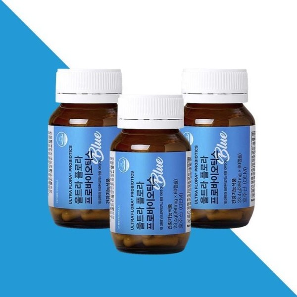 Esther Formula Ultra Flora Probiotics Blue 650mg x 60 Capsules
