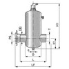 Spirotherm VTP 050 FT Spirotop Air Release Valve - 1/2"