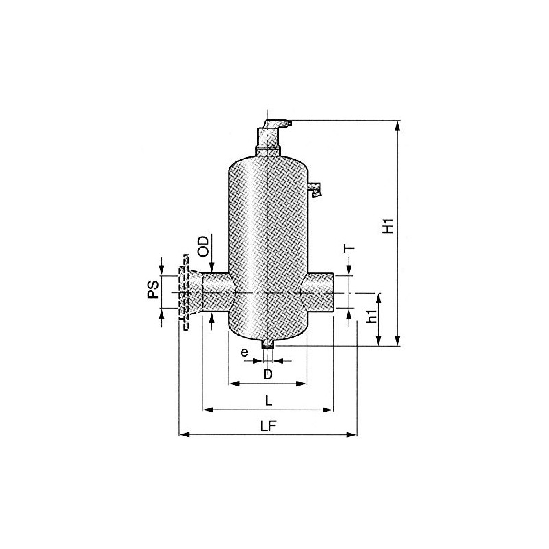 Spirotherm VTP 050 FT Spirotop Air Release Valve - 1/2"