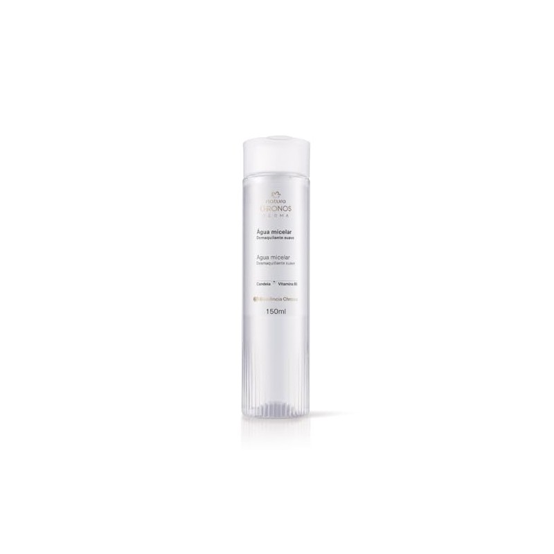 Natura Chronos Agua Micelar Desmaquillante Suave con Candeia y Vitamina