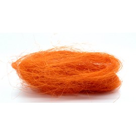 Artificial Grass Package Decorative Grass Easter Grass Filling Material DIY Wood Wool Decorative Material Orange