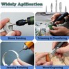 KEWAYO 30pcs Diamond Grinding Bits Set, Diamond Coated Rotary Burrs,