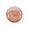Rock Your Chakra Rose Quartz Massage Palm Stone 2 1/2"