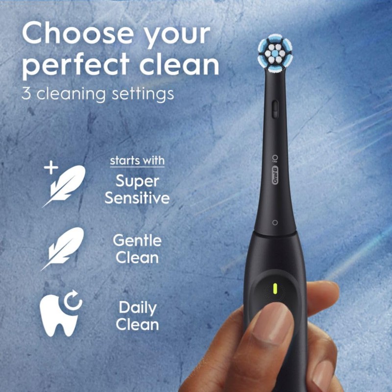 Oral-B iO Series 2 Rechargeable Electric Powered Toothbrush, Pure White