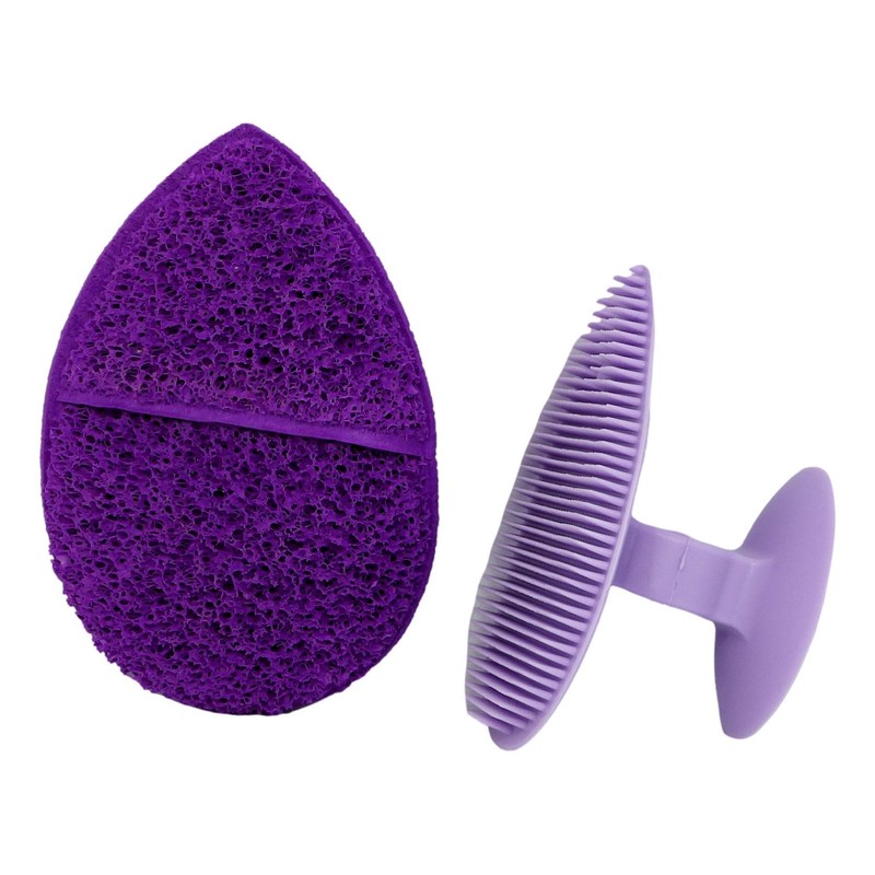 Cala Duo exfoliante facial púrpura