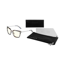 Gunnar Gaming and Computer Eyewear - KAIA, Kista Collection - Frame Colour: Blue/Ribbon, Lens Tint: Clear (Blocks 65% Blue Light & 100% UV Light) - Blue Light Blocking Glasses