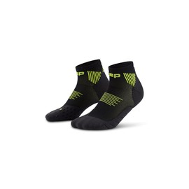 CEP - Men's Core 5.0 Low Cut Compression Running Socks Size IV/L/8-11, Black/Lime, Black/Lime, L