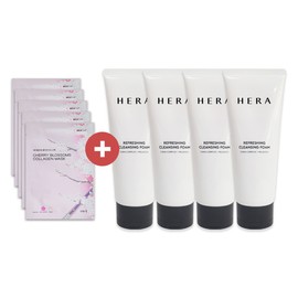 Hera Changwon's Spring Mask Pack (5 sheets) + Hera Refreshing Cleansing Foam (4 pieces 50ml) given away / 창원의 봄 마스크팩 5매 + 헤라 리프레싱 클렌징 폼 50ml 4개 증정