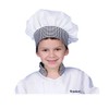 Dress Up America Little Black Gingham Chef Hat - Beautiful