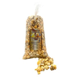 Gold Dust Kettle Corn | Miner’s Mix | Cheddar and Caramel Popcorn | Sweet and Salty | Cheese and Caramel Popcorn Mix | Popped Popcorn Snack Bag | Non GMO | Made in Nebraska | 7 oz Bag | 4 Pack