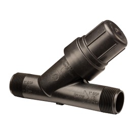 Rain Bird RBY100S Drip Irrigation In-Line "Y" Filter, 1" x 1" Male Thread