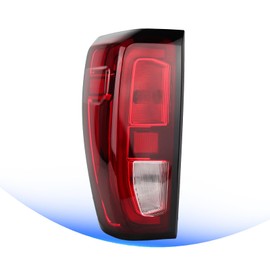 Tail Light Compatible with 2019 2020 2021 2022 2023 2024 2025 GMC Sierra 1500 2500HD 3500HD Halogen Taillight Rear Brake Reversing Lamp Assembly w/ Bulbs Replace OEM#84968736 (Left Driver Side)