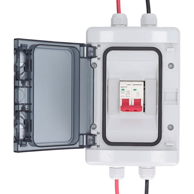 DC Circuit Breaker Overload Protection PV Solar Disconnect Switch with