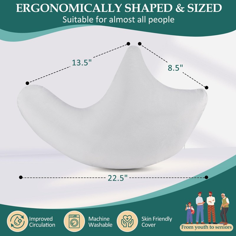 HARBOREST Shoulder Surgery Pillow - Shoulder Pillow for Shoulder Pain,